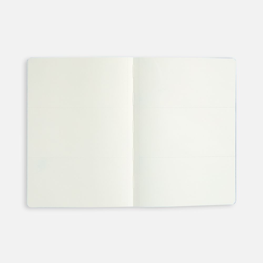 Ежедневник Doppio, недатированный, черный с красным-5