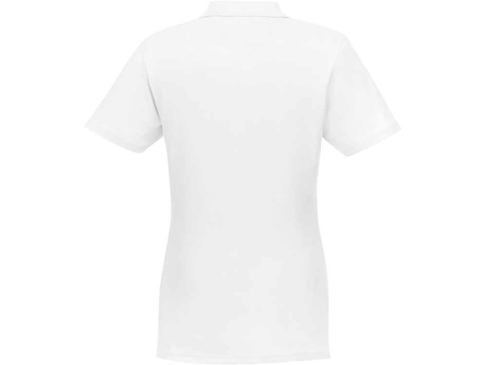 Женское поло Helios с коротким рукавом, белый-2