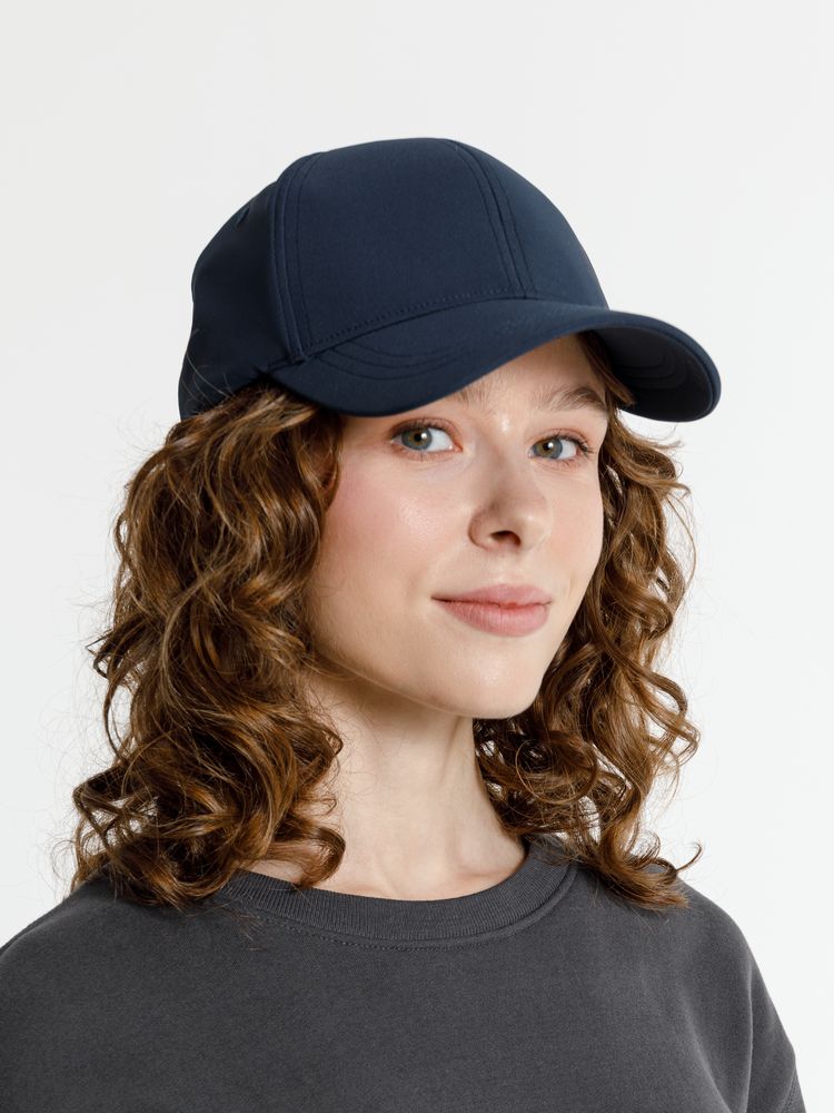 Бейсболка Cityscape, темно-синяя-5