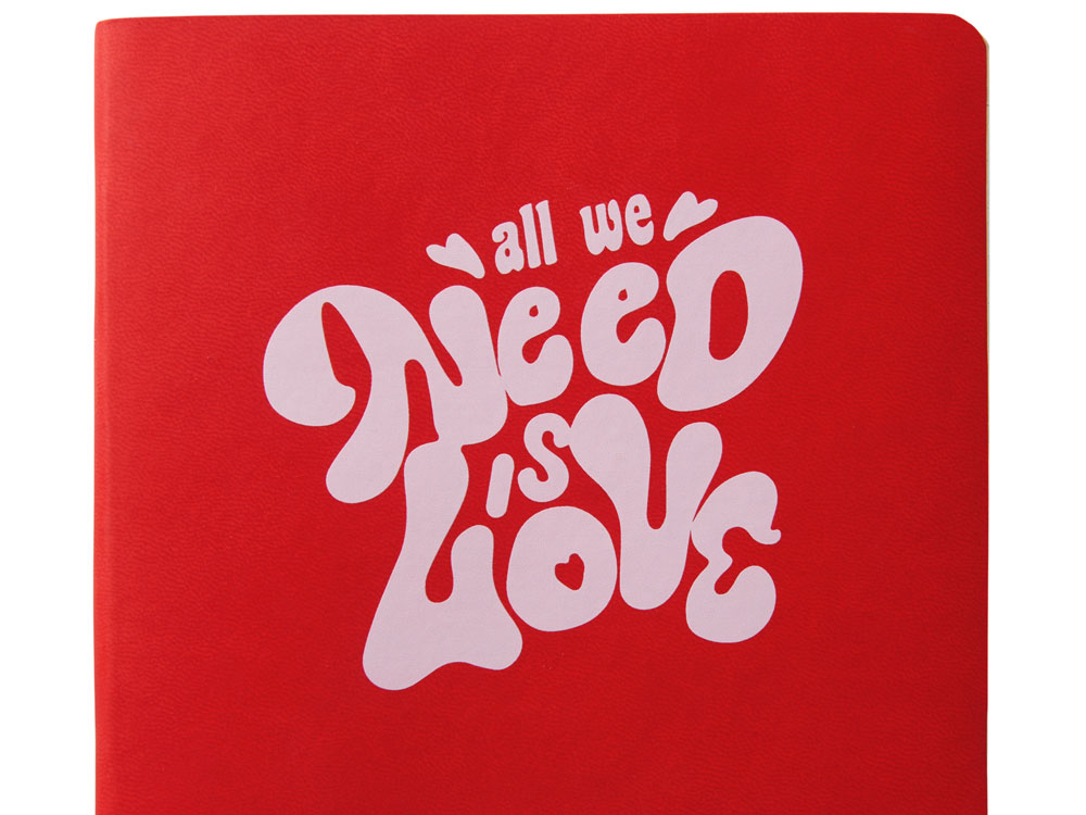 ЕЖЕДНЕВНИК недатированный А5- MEGAPOLIS FLEX QUATTRO (КРАСНЫЙ) с УФ-печатью-0