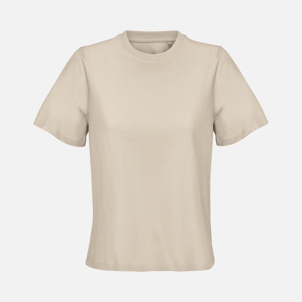 Футболка женская Legend Women, бежевая (льняная)-0
