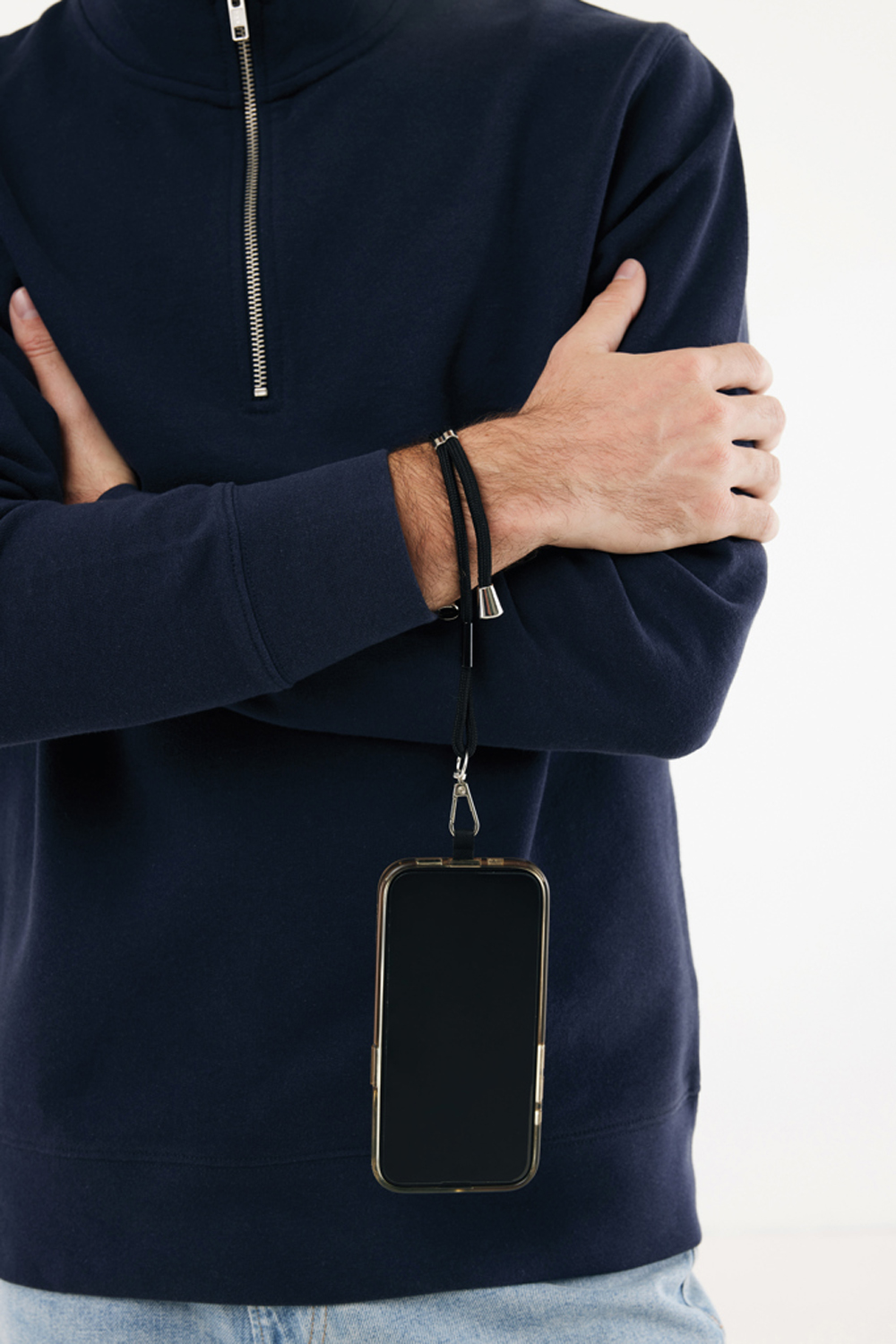 Ремешок-держатель для телефона CarryLoop на запястье из rPET RCS-6