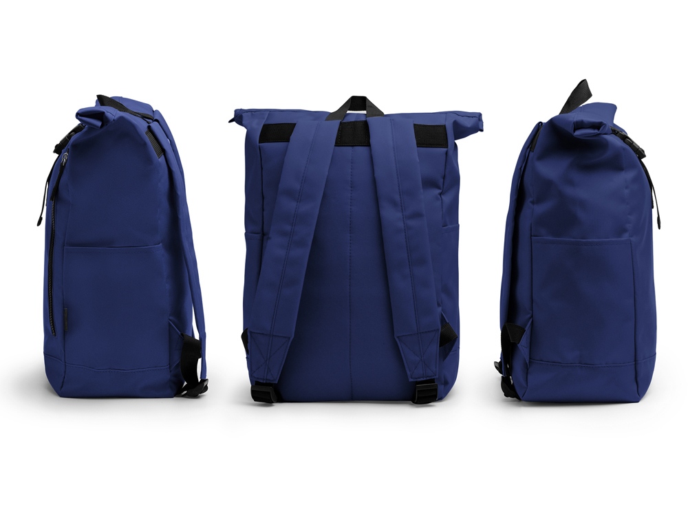 Рюкзак из RPET полиэстера DRONTE, нейви-4