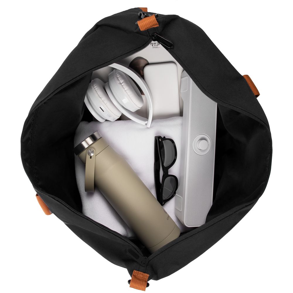 Сумка дорожная Incluso, черная-4