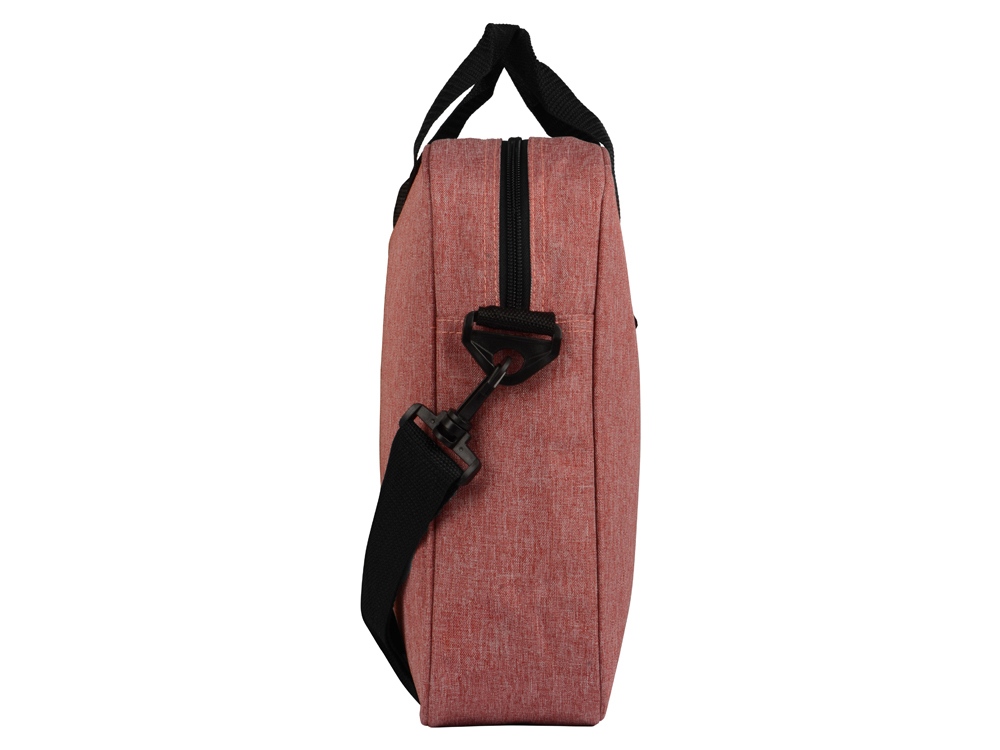 Сумка для ноутбука Wing с вертикальным наружным карманом, красный-6