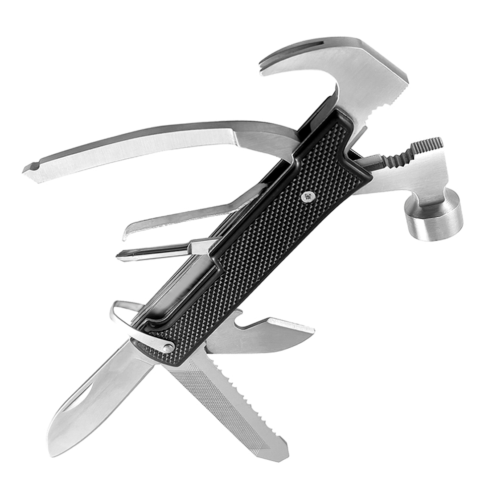 Мультиинструмент с молотком Forza Flex, Черный-1