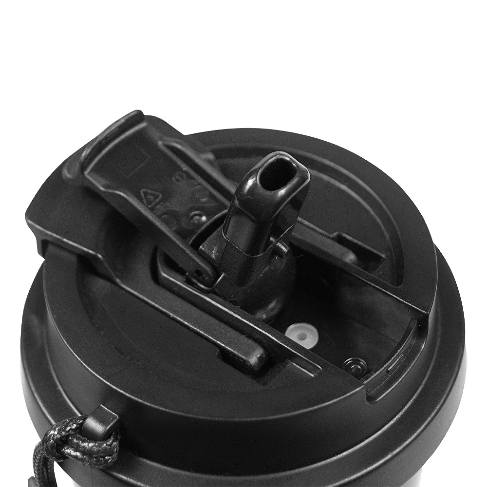 Термокружка Cosmostar, Чёрный/ серебро-8