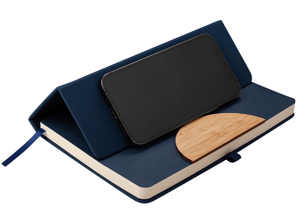 Ежедневник недатированный А5 Bosforo, синий-1