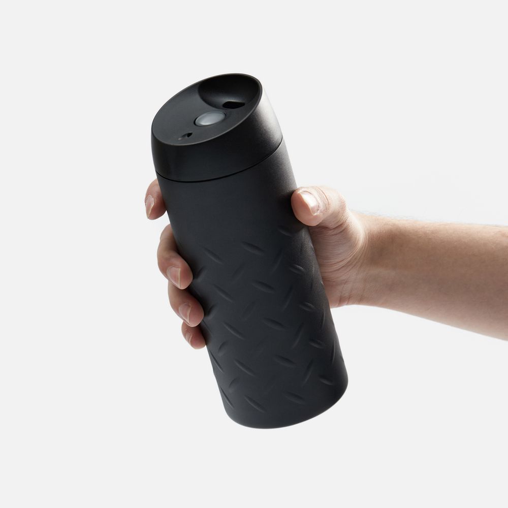 Термостакан Hard Work, черный-2