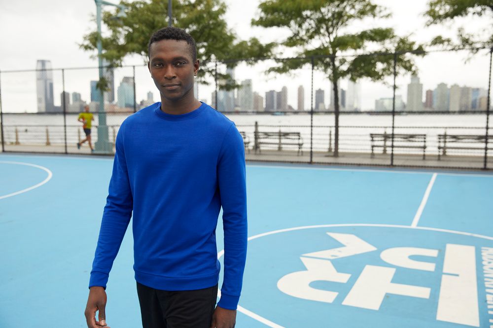 Свитшот унисекс Set In, светло-желтый-2