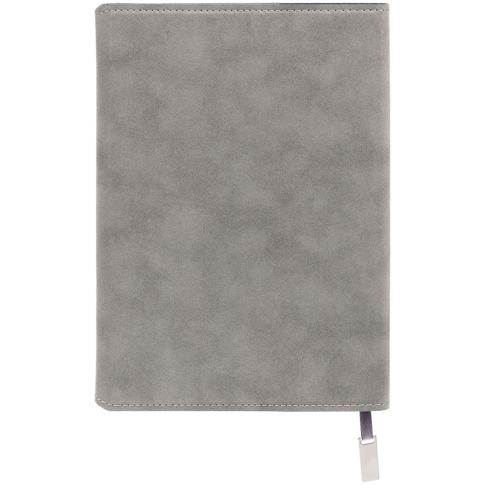 Ежедневник Grace на заказ, недатированный, серый-1