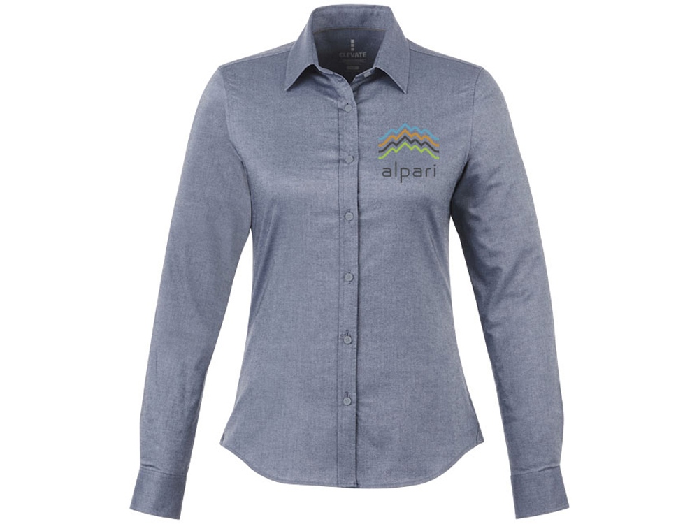 Женская рубашка с длинными рукавами Vaillant, Oxford navy-4