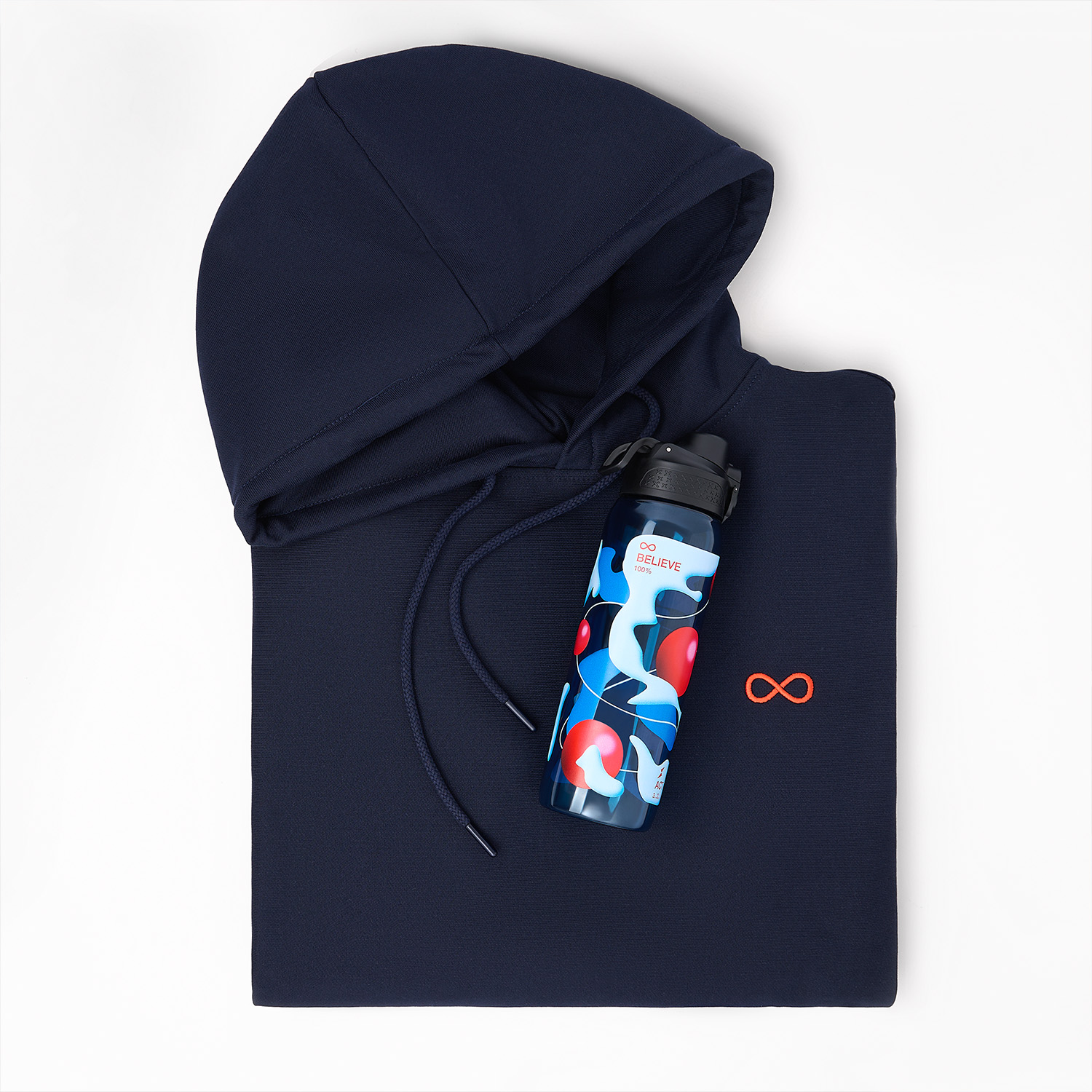 Бутылка для воды Невада (Nevada), синяя-12