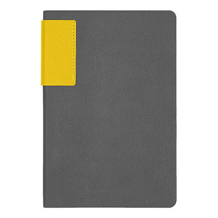 Ежедневник Flexy Star Sivilia Grey Edition Color А5 серо-желтый, Серо-желтый-1