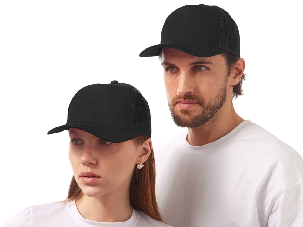 Бейсболка Kansas, черный-0