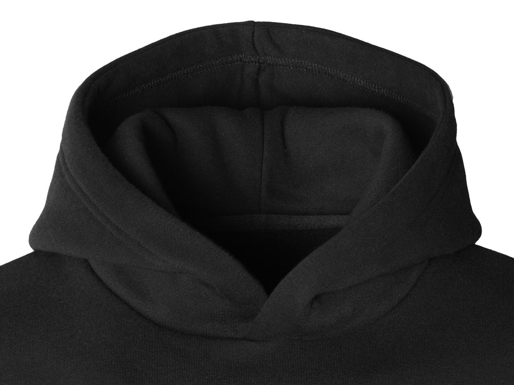 Толстовка с капюшоном оверсайз Berlin унисекс, черный-10