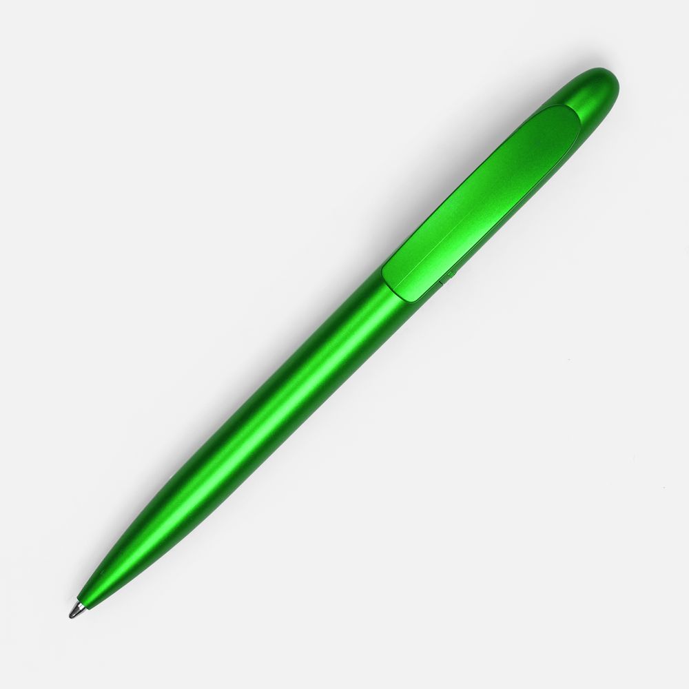 Ручка шариковая Moor Silver, зеленый металлик-1