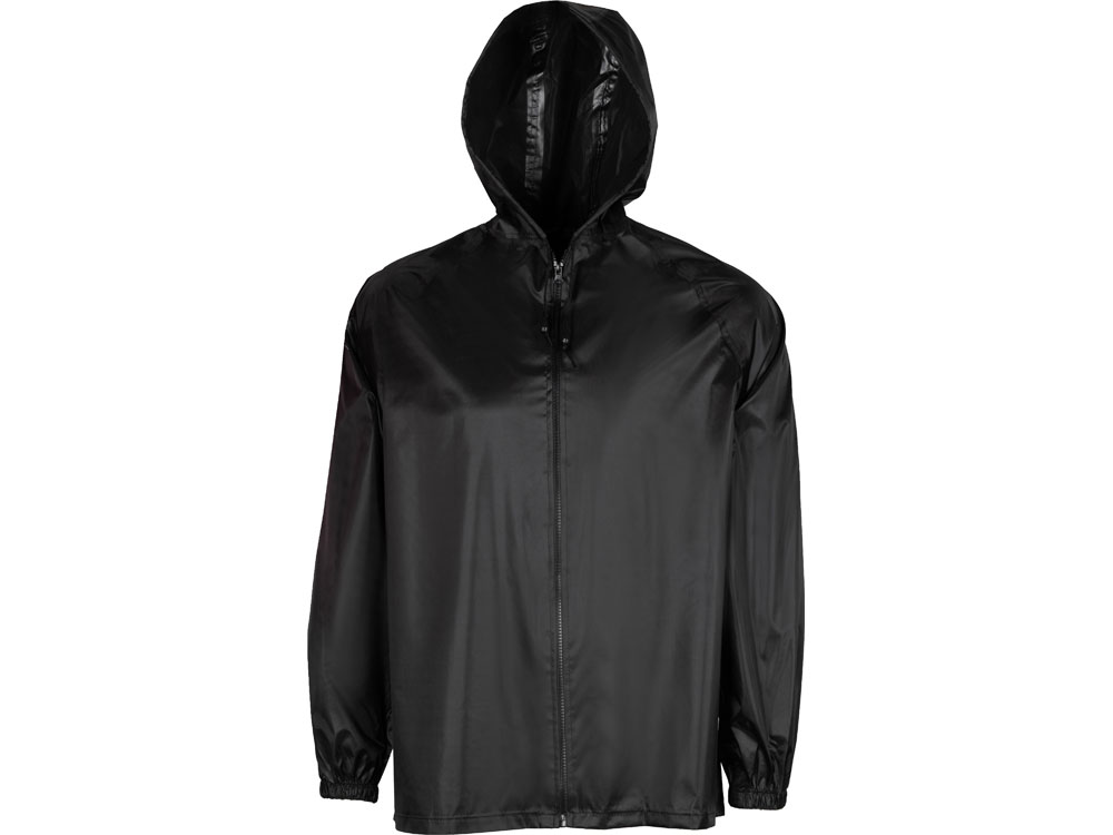 Короткий дождевик Maui из полиэстера, черный-2