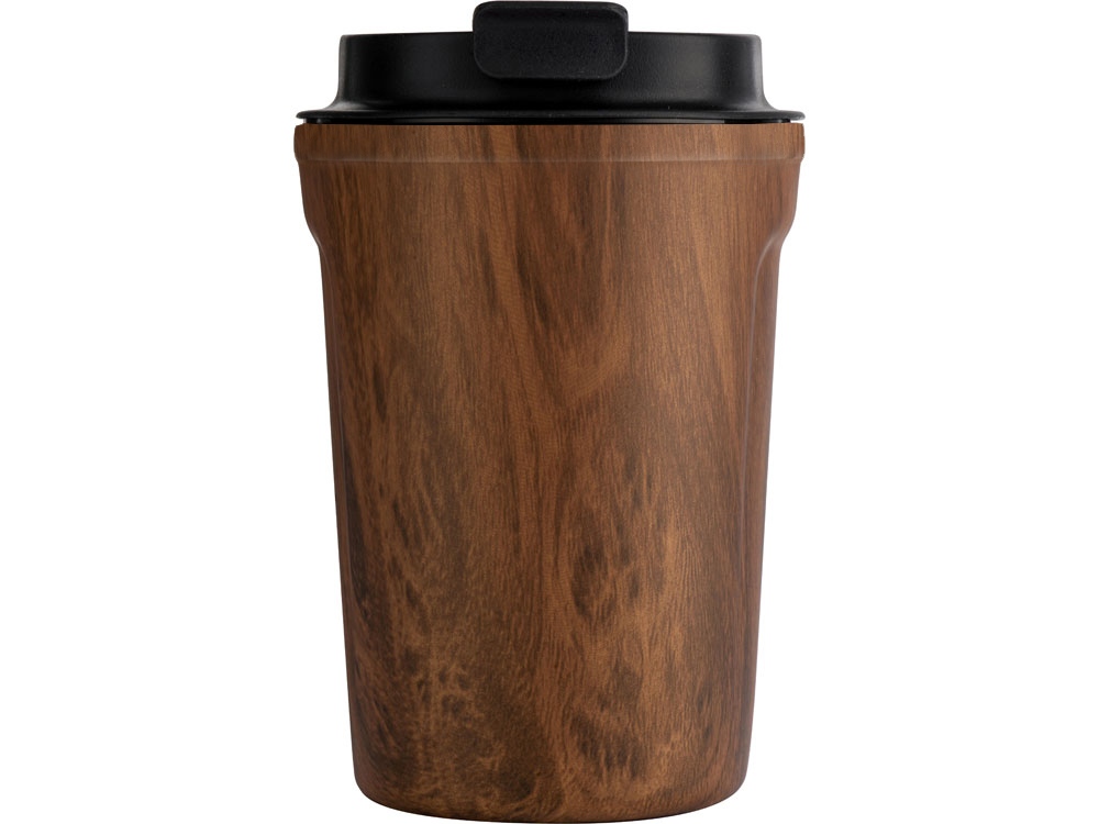 Термокружка CAFe COMPACT, 380 мл, wood-7