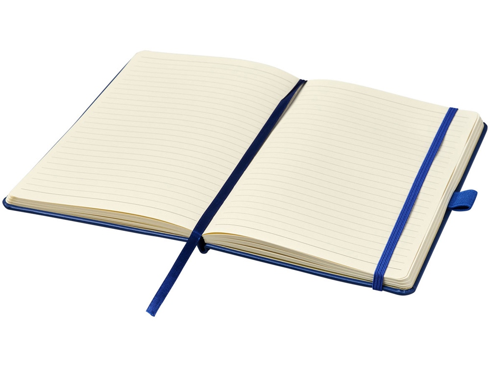 Записная книжка Nova формата A5 с переплетом, cиний-3