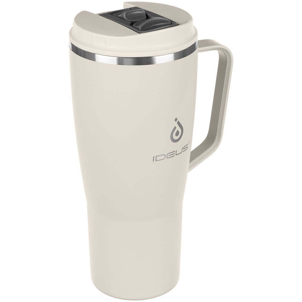 Термостакан Kasumigaoka, белый (молочный)-2