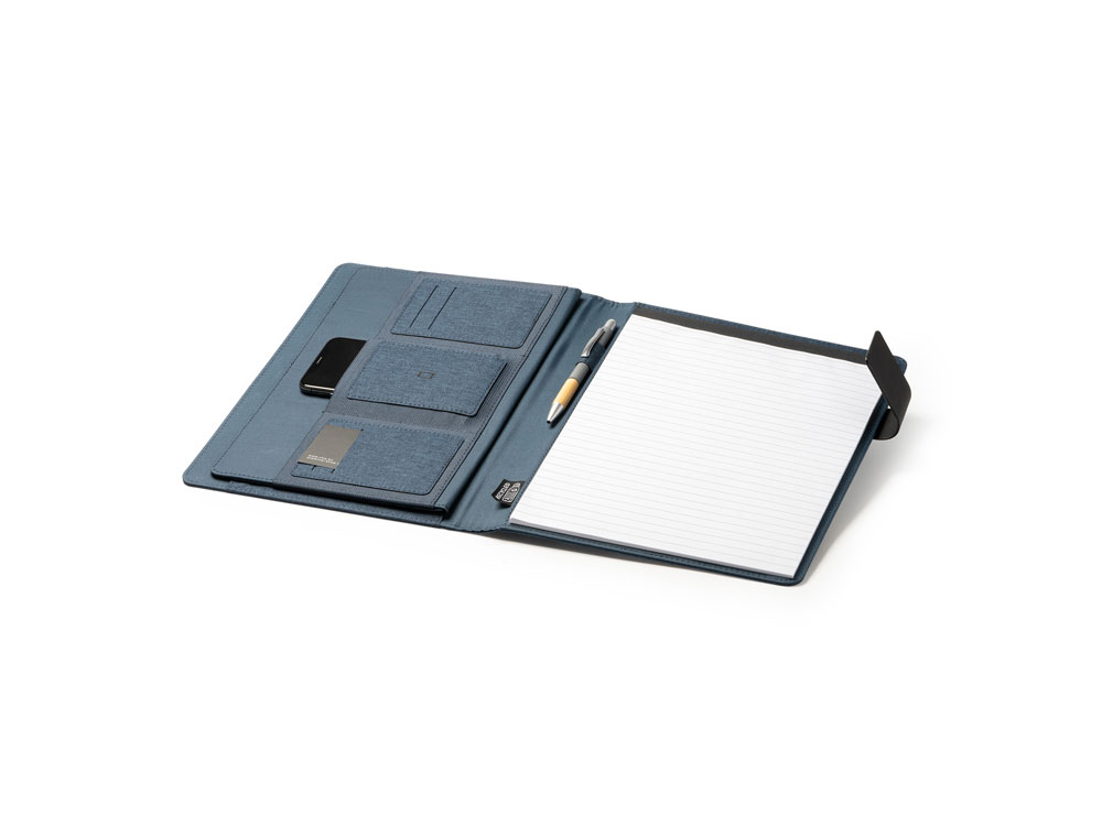 Многофункциональная папка SAMAR А4, синий меланж-1