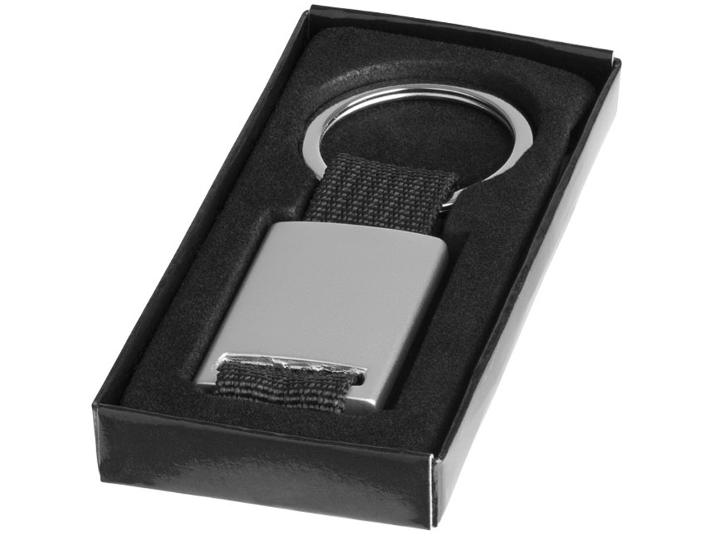 Брелок Mondo, серебристый/черный-2