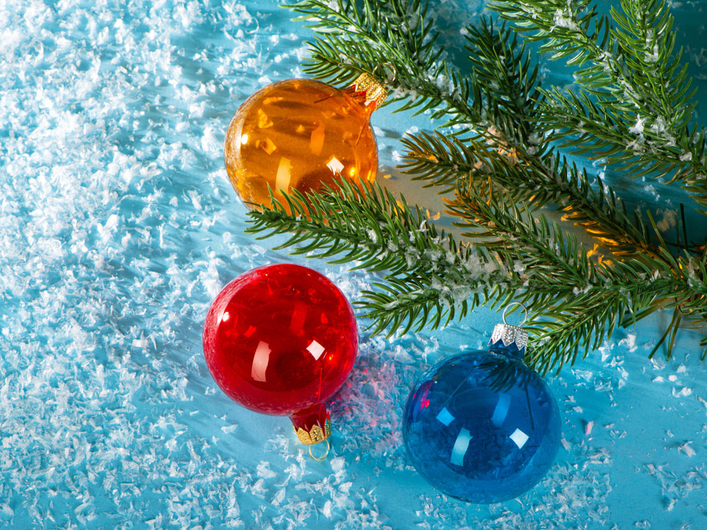 Стеклянный шар красный полупрозрачный, заготовка шара 6 см, цвет 13-3