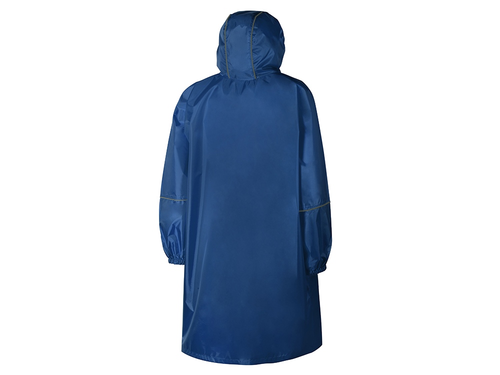 Дождевик - пончо Galaxy со светоотражающими элементами, классический синий-1