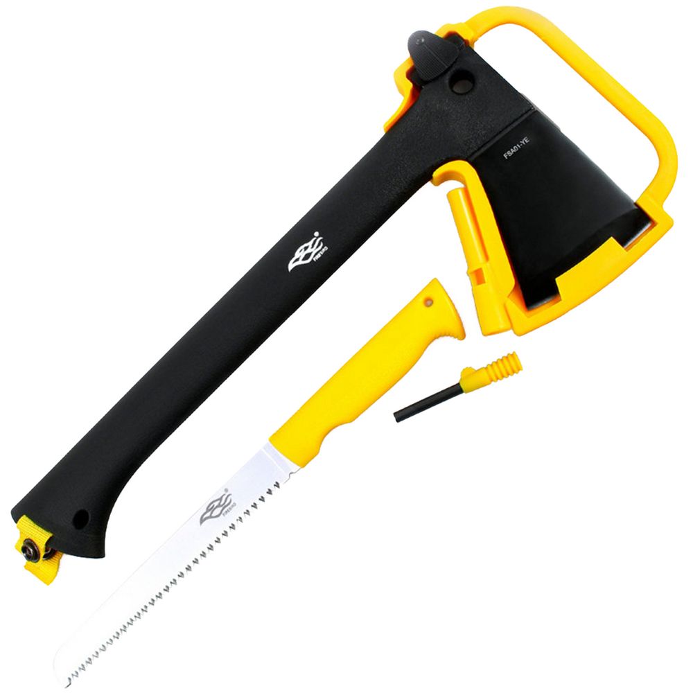 Топор Firebird FSA01, черный с желтым-1