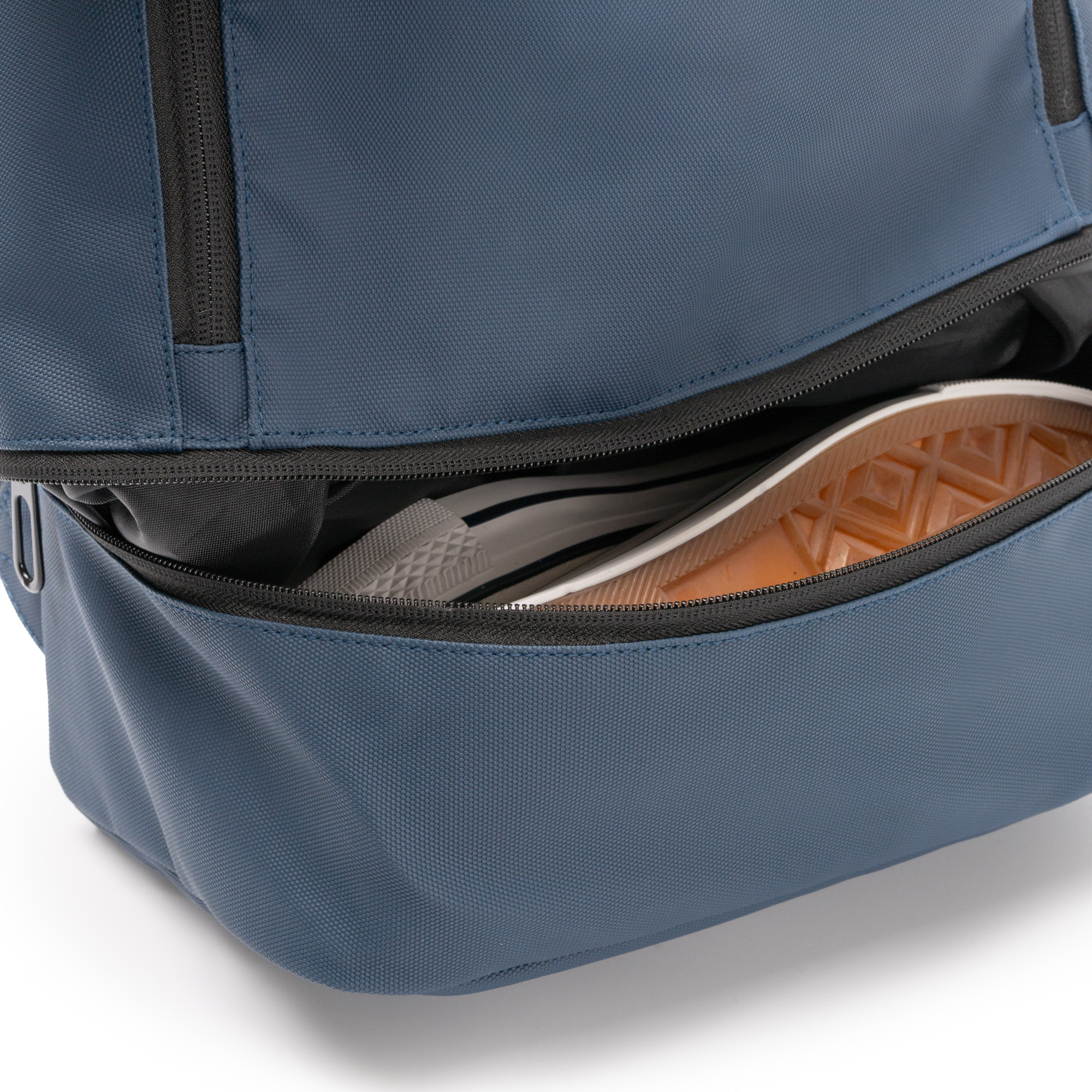 Рюкзак из искусственной кожи DERICK, Морской синий-4