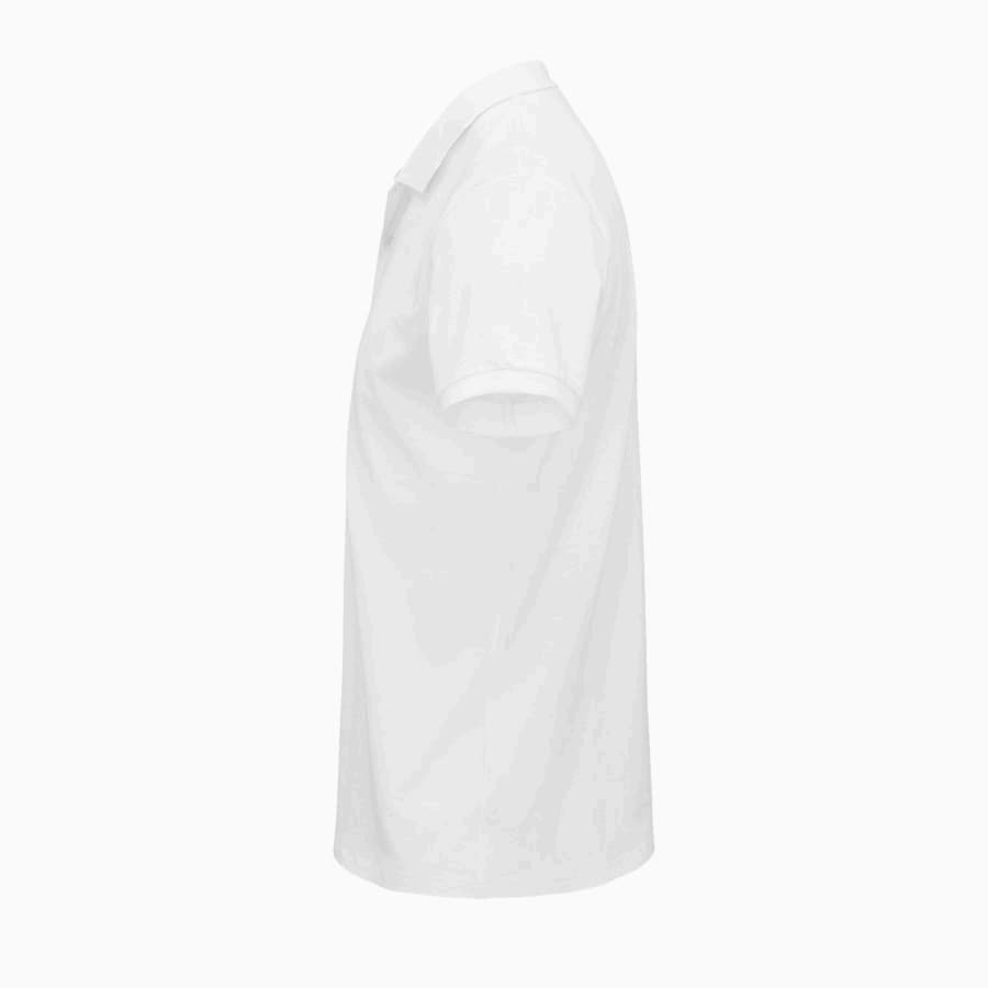 Рубашка поло мужская PLANET MEN 170 из органического хлопка, белый-1