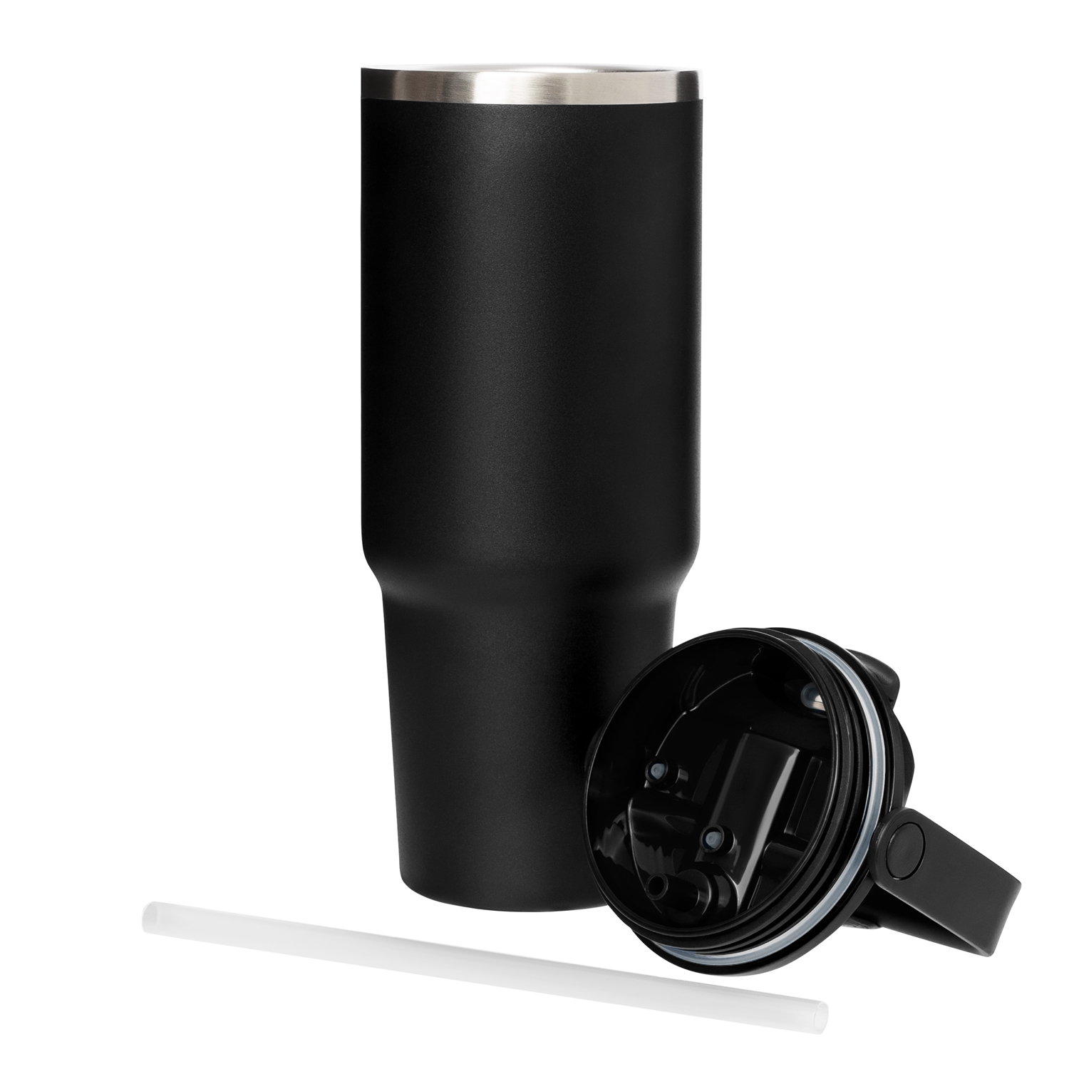 Термокружка вакуумная Монтана (Montana), черный-7