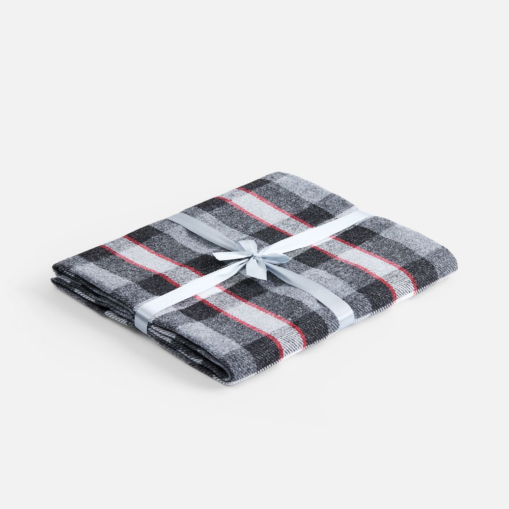 Плед «Валдай», серый-3