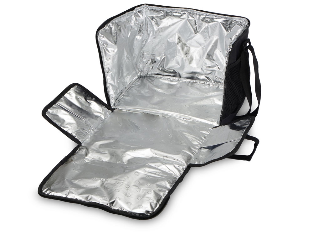 Раскладывающаяся сумка-холодильник Cool, черный-6