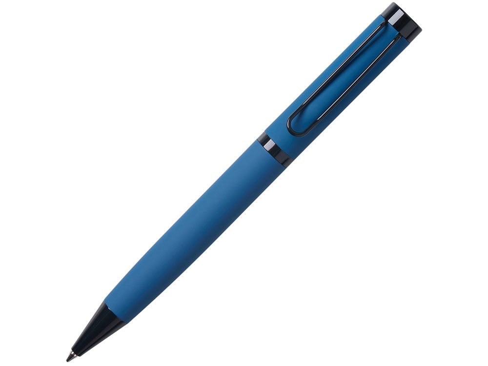 Подарочный набор из 2-х ручек Black Lama soft-touch, темно-синий-6