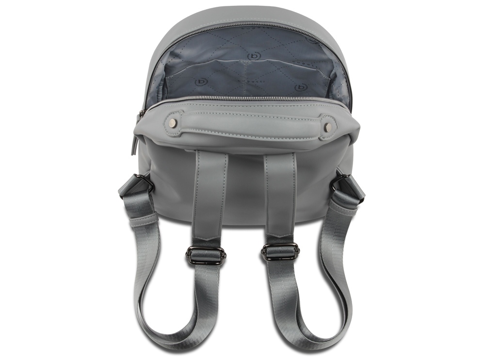 Рюкзак женский BUGATTI КАРА | CARA, серый, полиуретан, 25,5х11х27,5 см, 7 л-3