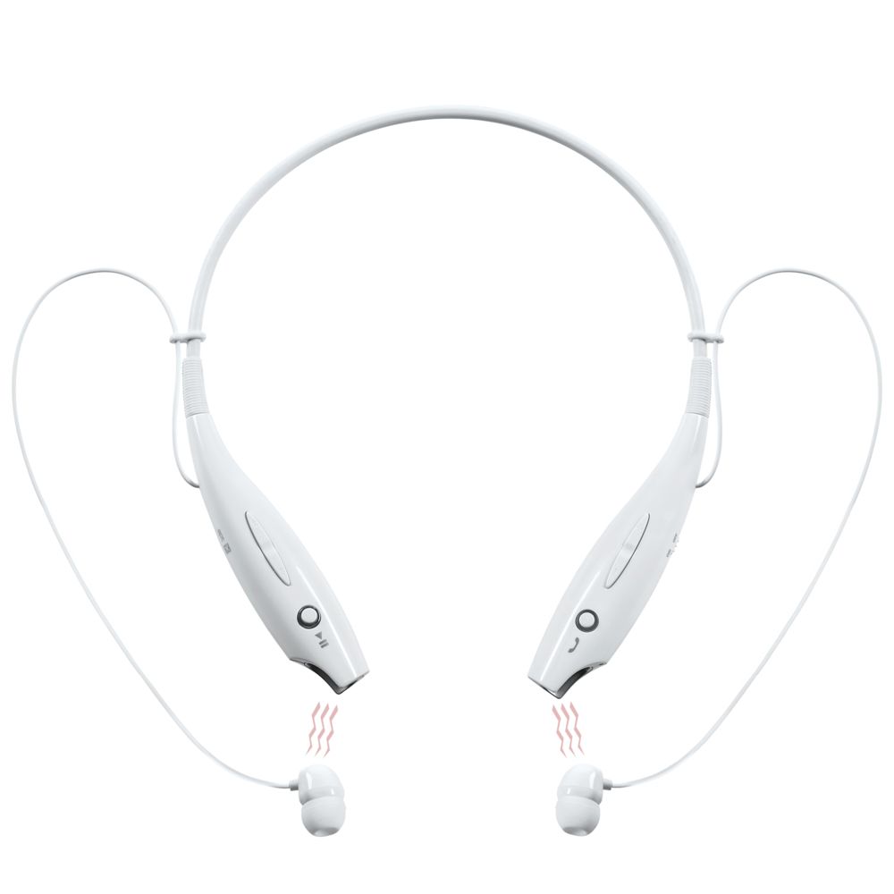 Bluetooth наушники stereoBand, ver.2, белые-1