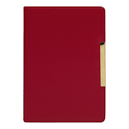 Ежедневник City Moderna Pristine А5, Бордовый/золотой-1