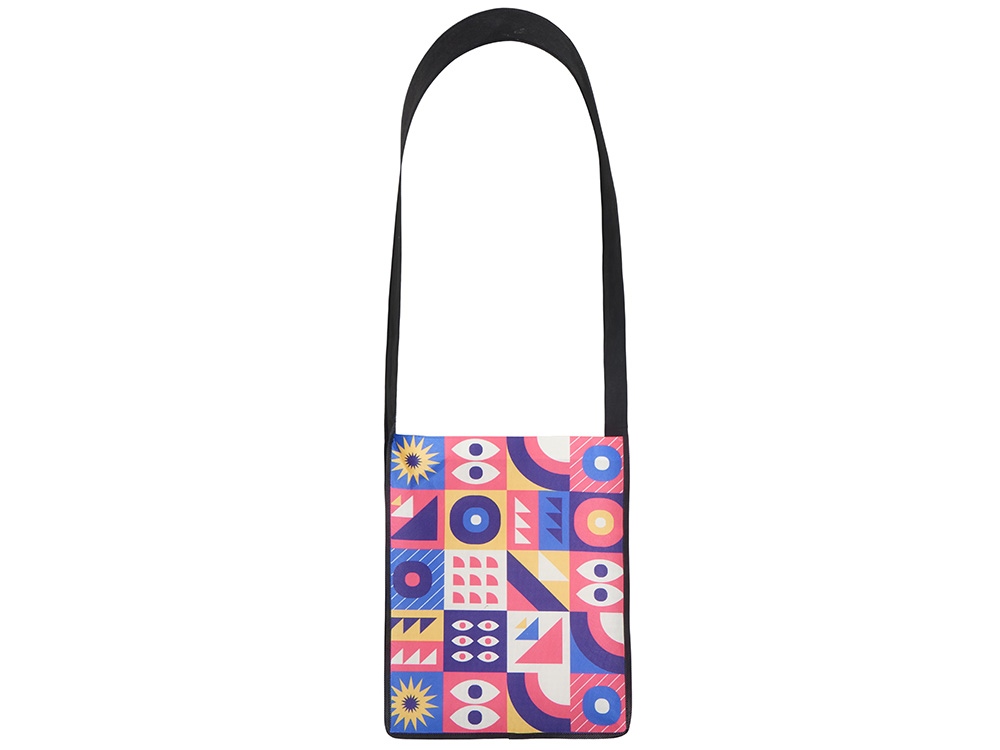 Сумка-мессенджер из нетканого материала PET с возможностью полноцветной печати-2