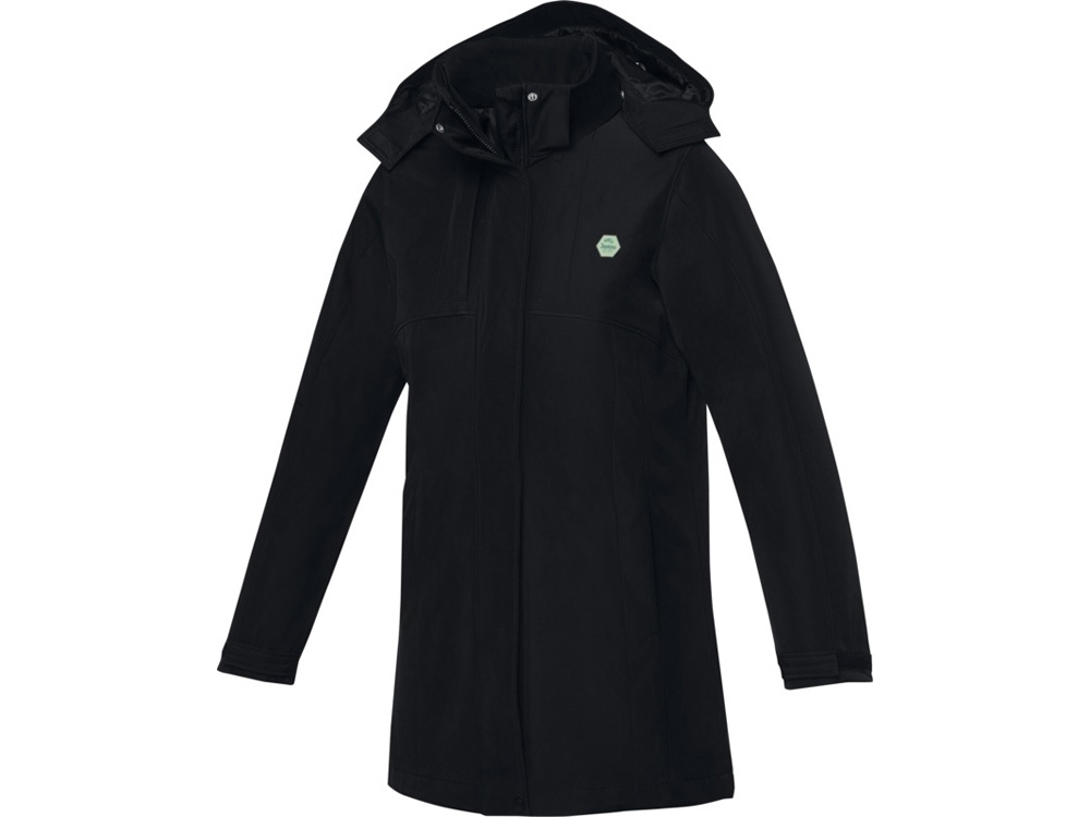 Hardy женская утепленная парка, черный-4