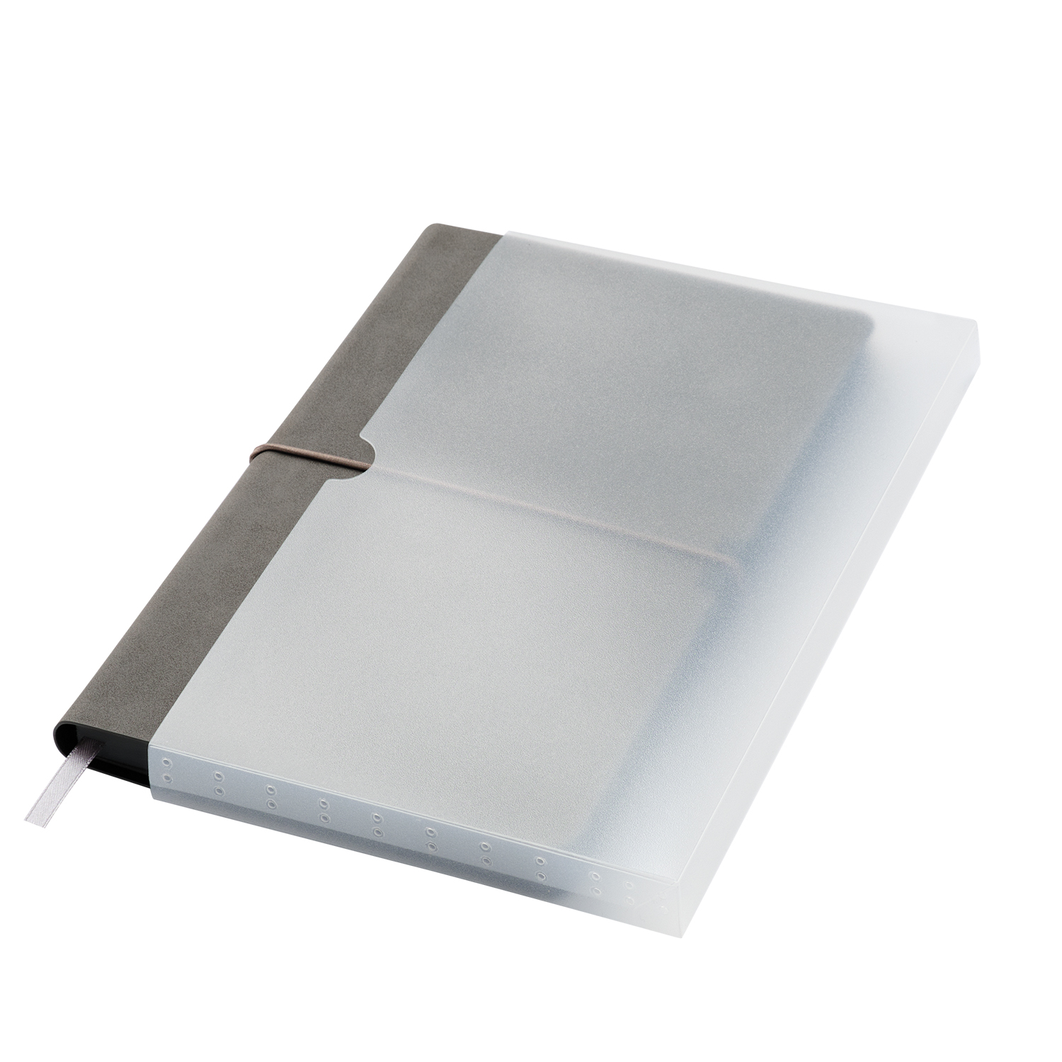 Ежедневник Ин Велюр (In Velour) недатированный, серый-5