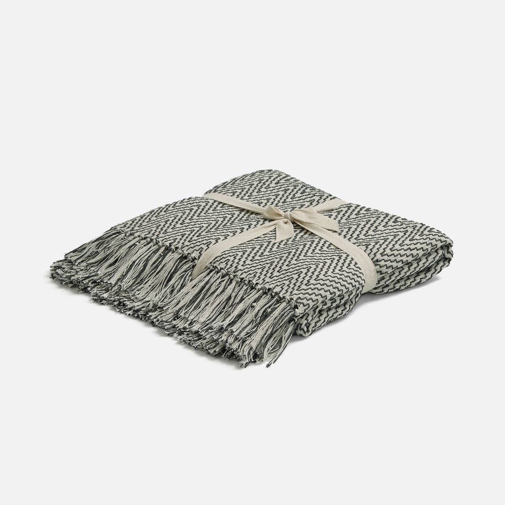 Плед Saltoro, темно-серый-1