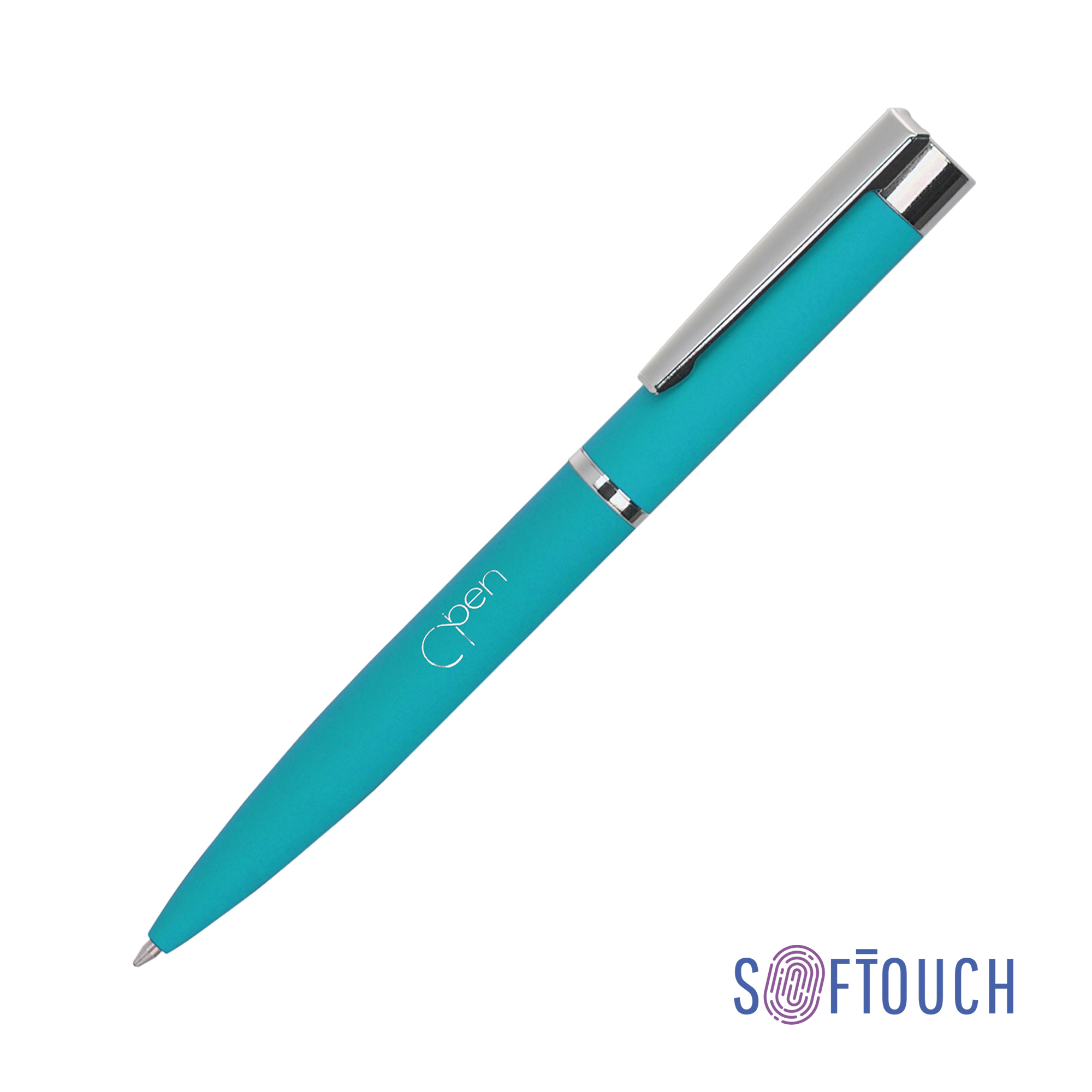 Ручка шариковая "Alice", покрытие soft touch-0