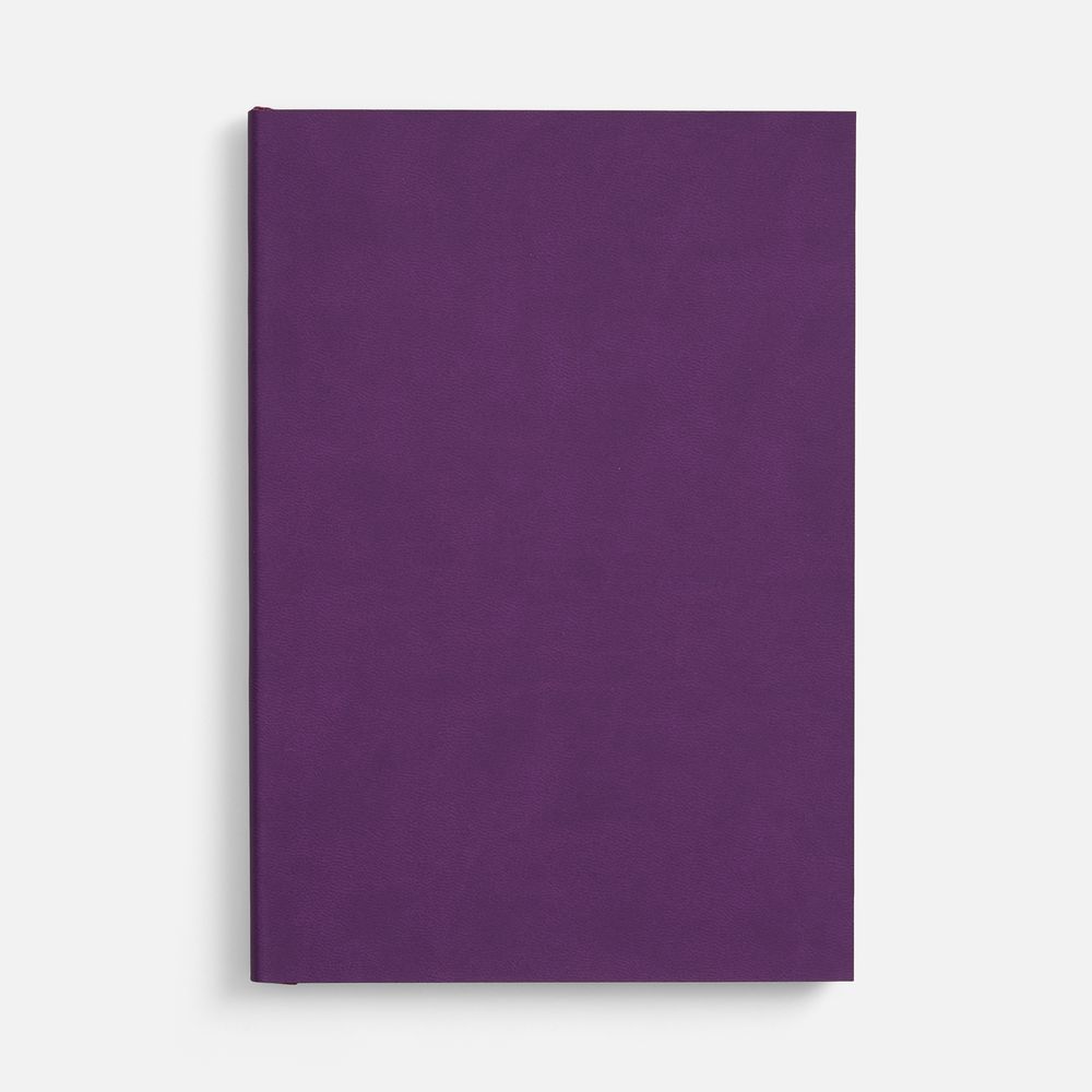 Ежедневник Flat, недатированный, фиолетовый, ver.2-1