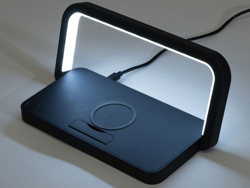 Беспроводная зарядка с лампой Robo, 10 W-18