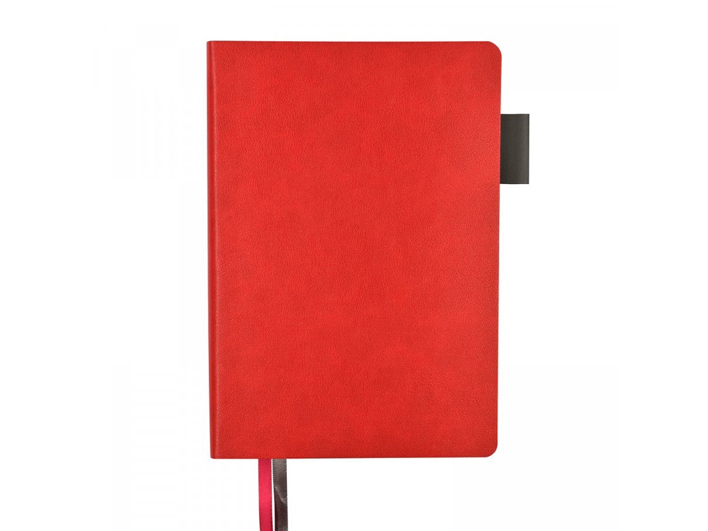 Ежедневник недатированный А5 Boston, красный-1