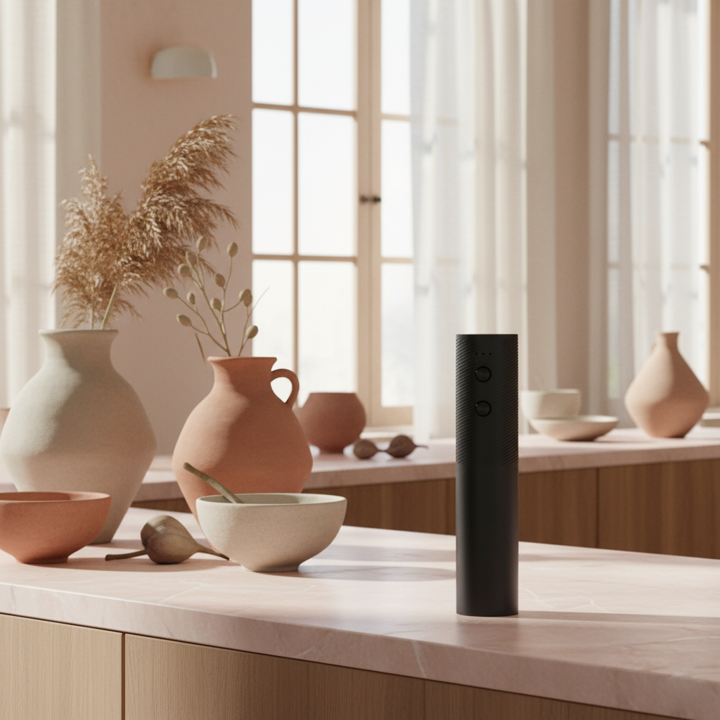 Винный электрический штопор Corknroll со встроенным аккумулятором, Чёрный-2