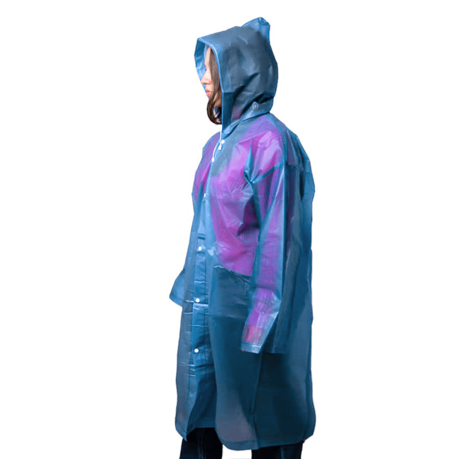 Дождевик "Pure" голубого цвета , 68 х 118 см. материал этиленвинилацетат, голубой-1