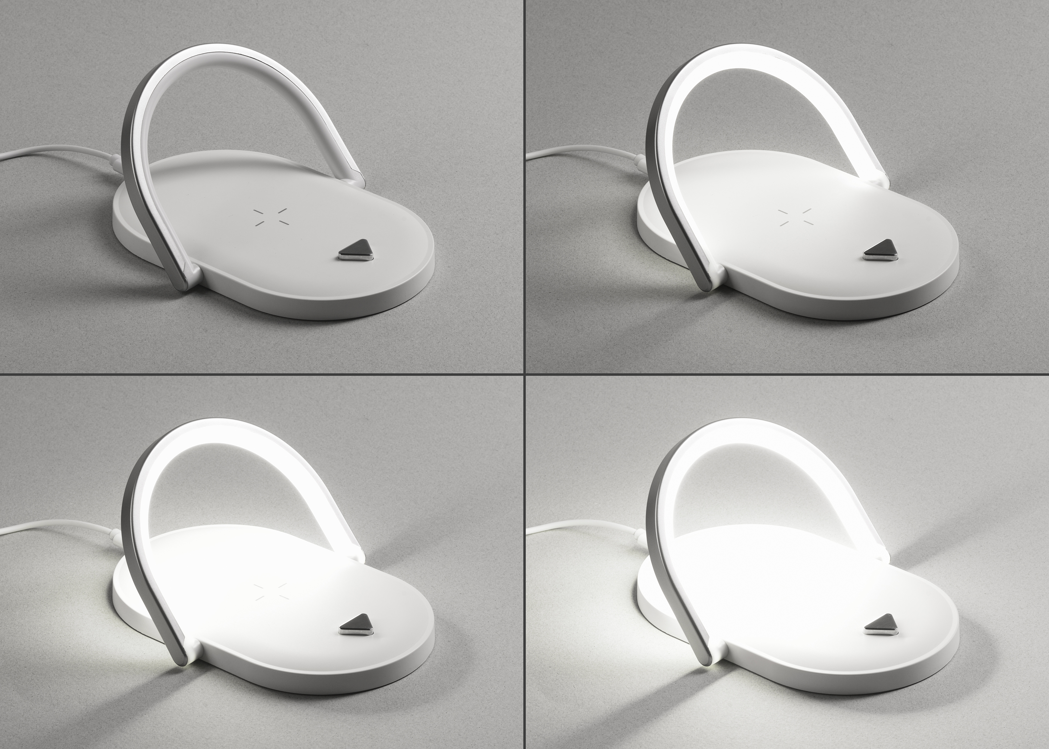 Лампа складная с беспроводным (15W) зарядным устройством "Sky Light"-4